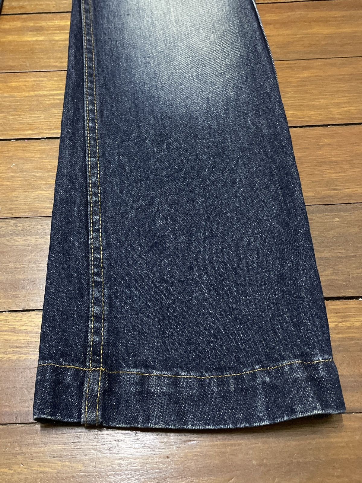 Diesel × Vintage Very Rare Design Vintage Brand Diesel Flared Jeans 1990s Size US 29 - 6 Thumbnail