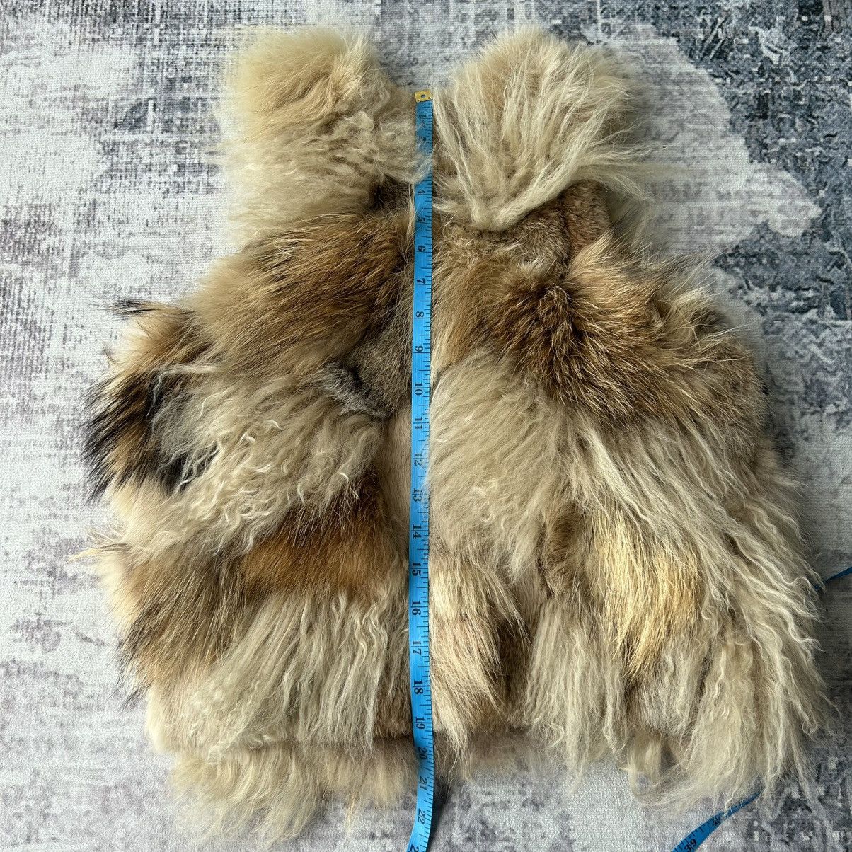 レア！ GOA ゴア ラビットファー ベスト　vest with rabbit If Six Was Nine × Japanese Brand × Le Grande Bleu (L.G.B.