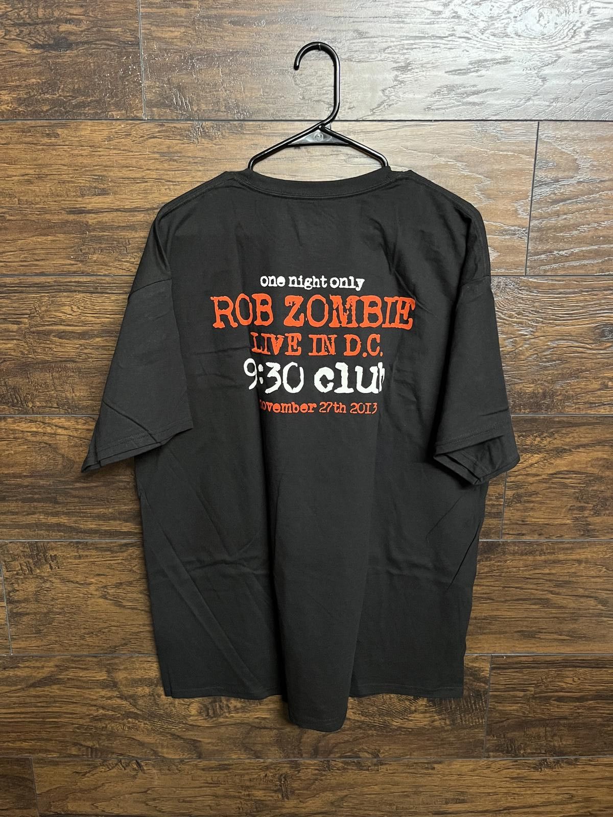 Designer 2013 Rob Zombie T-shirt - One Night Only WashingtonDC XL Size US XL / EU 56 / 4 - 2 Thumbnail