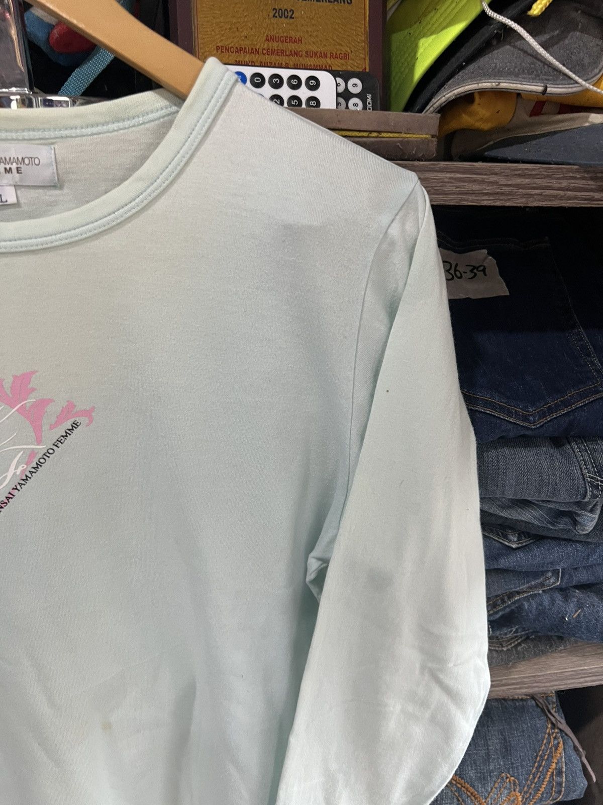 Kansai Yamamoto 🔥Kansai Yamamoto Femme 3q Long Sleeve Size M / US 6-8 / IT 42-44 - 6 Thumbnail