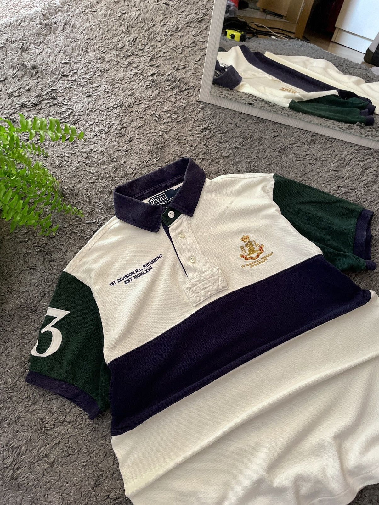 Polo Ralph Lauren × Vintage 00s Polo Ralph Lauren Streetwear Vintage Chief Keef Big Logo Size US M / EU 48-50 / 2 - 3 Thumbnail