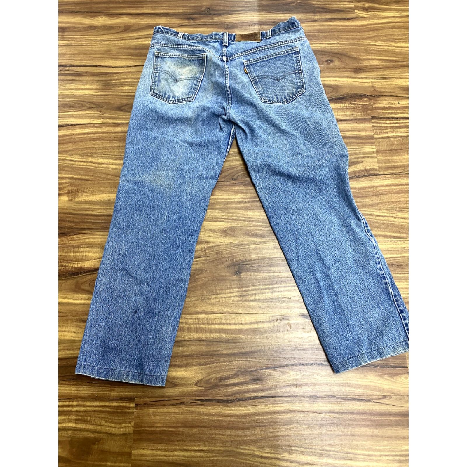 Levi's VINTAGE Levi Strauss & Co Orange Tab Blue Jeans B5 Jeans Men 34 Blue 34 Mens Size US 34 / EU 50 - 5 Thumbnail