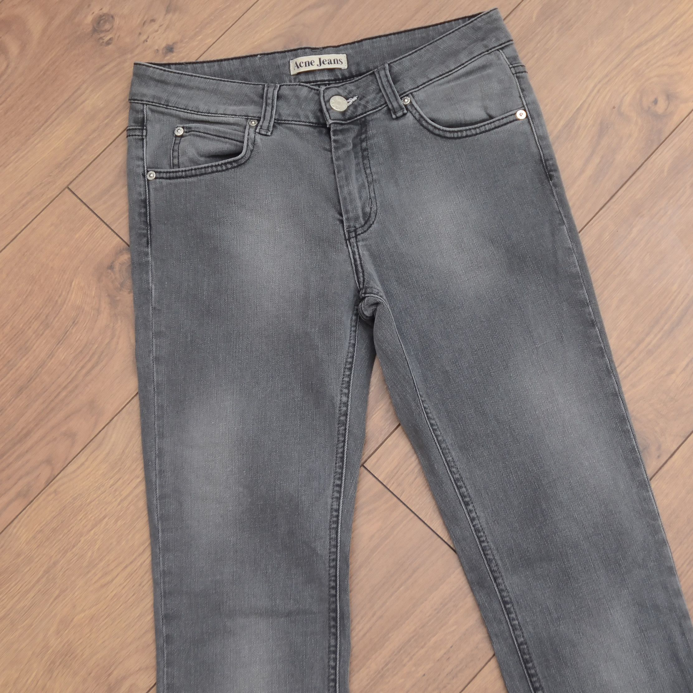 Acne Studios ACNE Studio Hex Filter Jeans Slim Fit Whiskers Faded Y2K Size 27" / US 4 / IT 40 - 9 Thumbnail