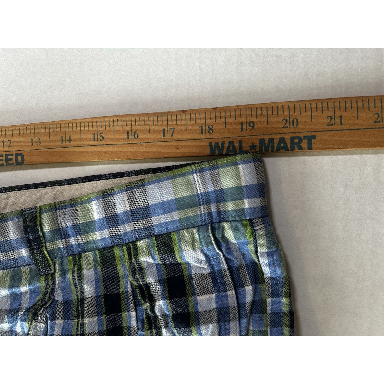 Cutter & Buck Cutter & Buck Chino Shorts Sz40 Blue Plaid Gorpcore Outdoor Size US 40 / EU 56 - 8 Thumbnail