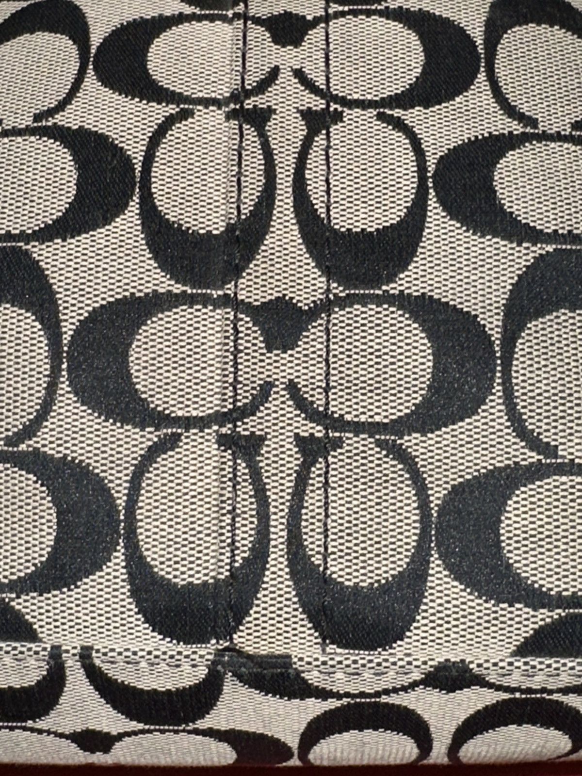 Coach COACH F15664 Hampton Black Grey Signature Jacquard Tote Size ONE SIZE - 5 Thumbnail