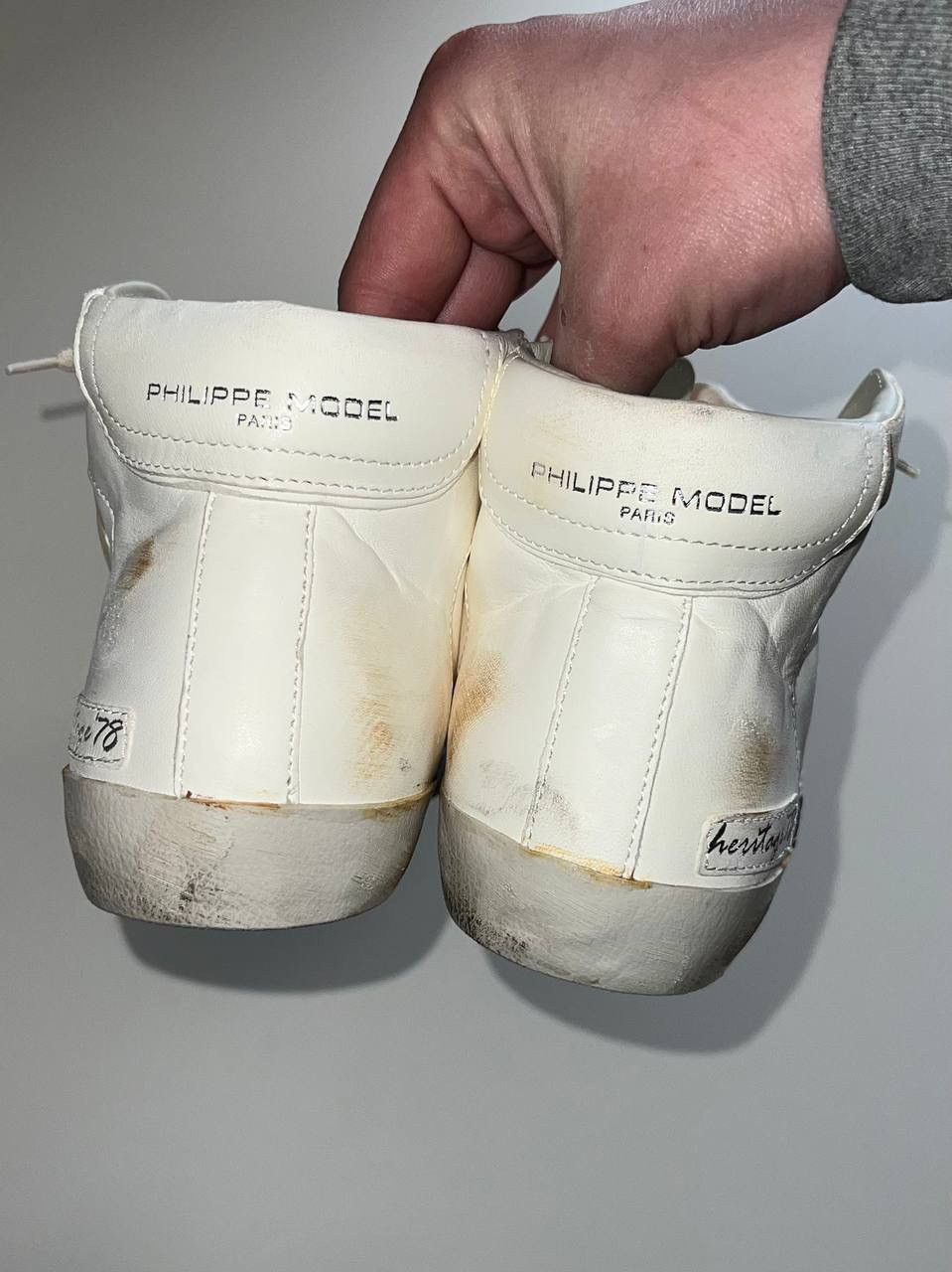 Philippe Model Philippe Model Leather Sneakers Size US 10 / EU 43 - 4 Thumbnail