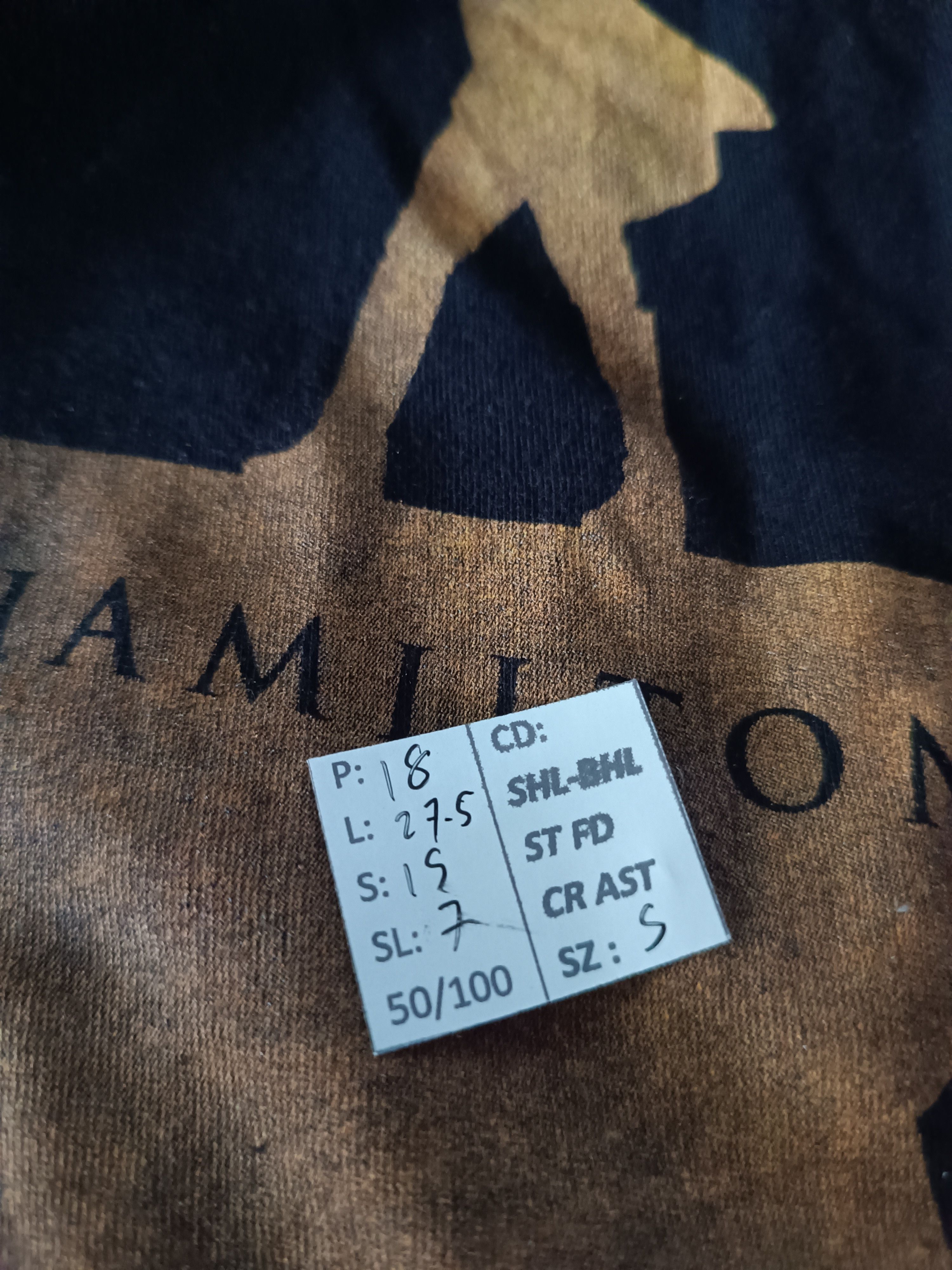 Vintage VINTAGE 2015 HAMILTON MUSICAL BROADWAY THEATER TEE Size US S / EU 44-46 / 1 - 13 Thumbnail