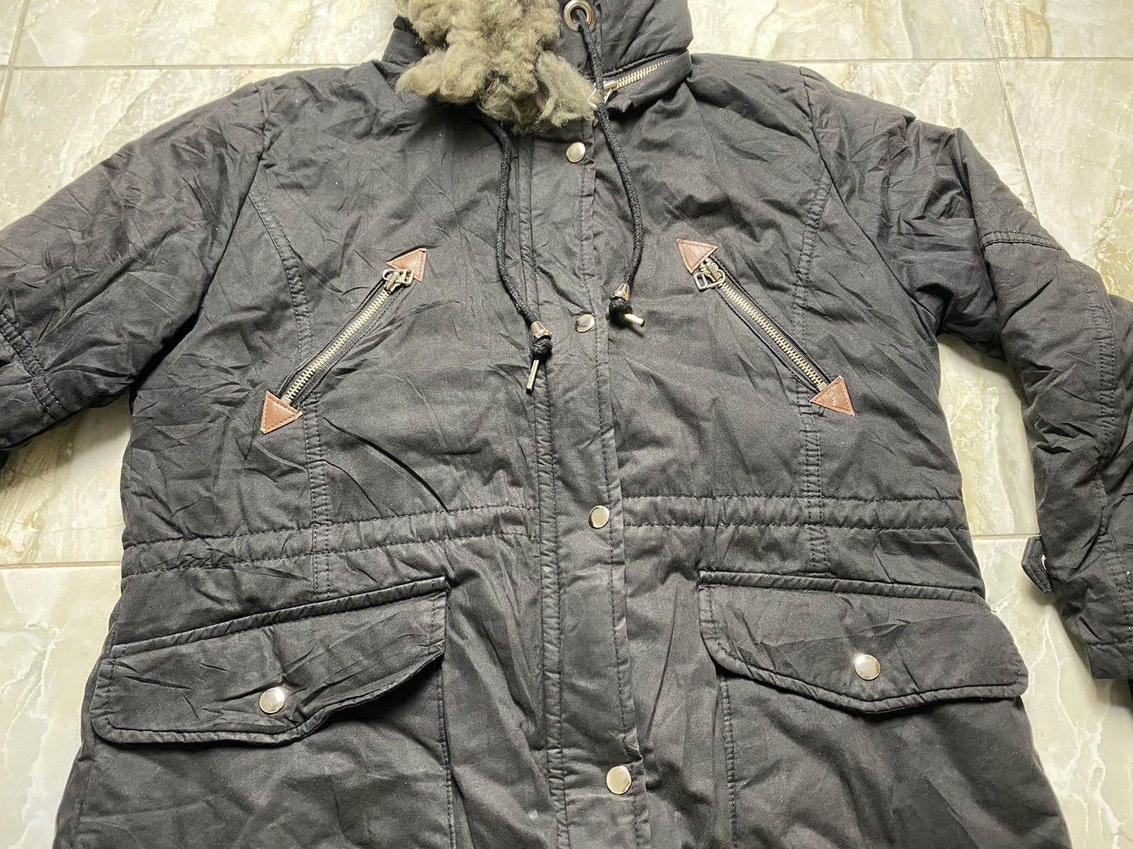 Japanese Brand Vintage Japanese Ifsixwasnine Style Fur Hood Hoodie Size US L / EU 52-54 / 3 - 8 Thumbnail