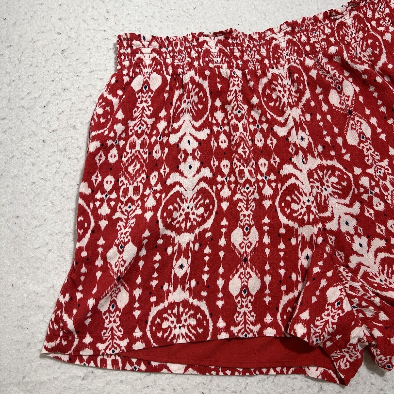Other Knox Rose Women's XL High Rise Boho 2.5" Inseam Sweat Shorts Size 40" / US 18 - 2 Thumbnail