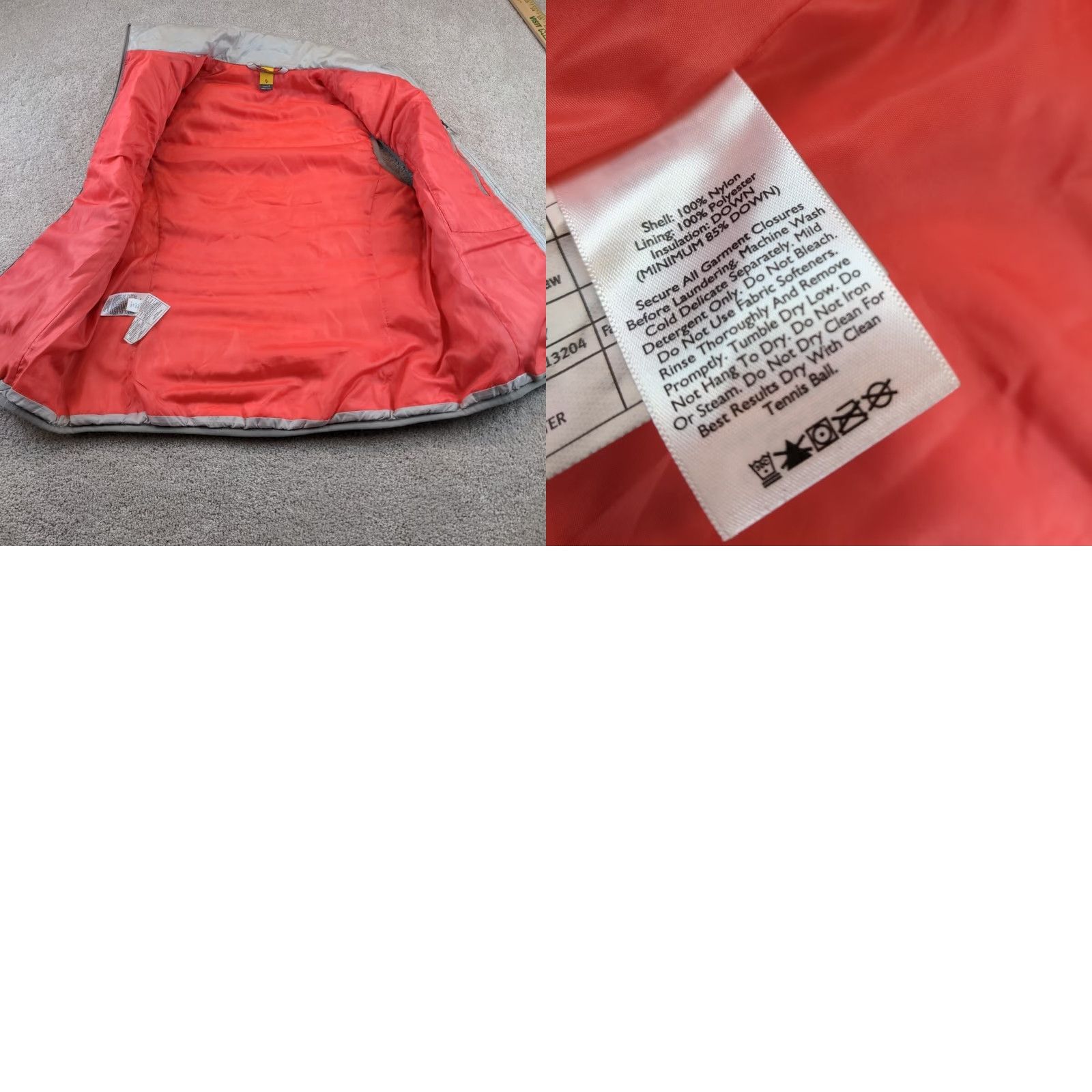 Eddie Bauer Eddie Bauer Vest Womens Small Gray Down Puffer Quilted Zip Sleeveless EB700 Regular Fit Casual Winter Womens Size S / US 4 / IT 40 - 8 Thumbnail