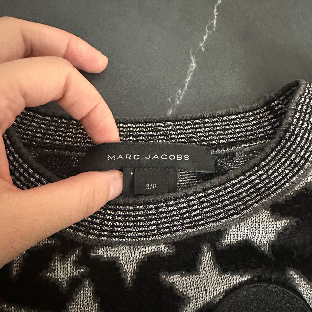 Marc Jacobs Marc Jacobs Mickey Mouse Black and Sliver Stars Pullover Size S / US 4 / IT 40 - 7 Thumbnail