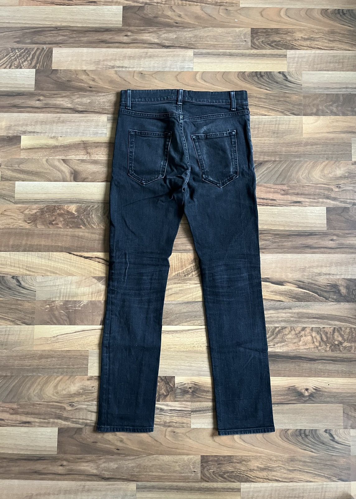 Saint Laurent Paris Saint Laurent SS15 Black D02 Skinny Jeans Size US 27 - 2 Thumbnail