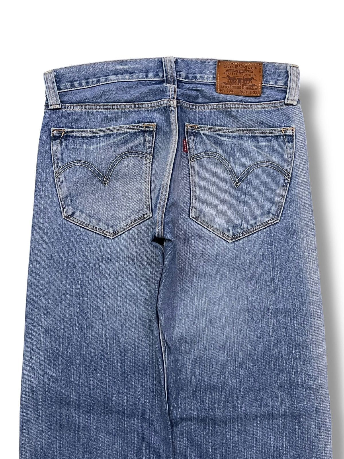 Levi's Baggy Vintage Levi’s 703 - Faded, Distressed Denim Size US 33 - 5 Thumbnail