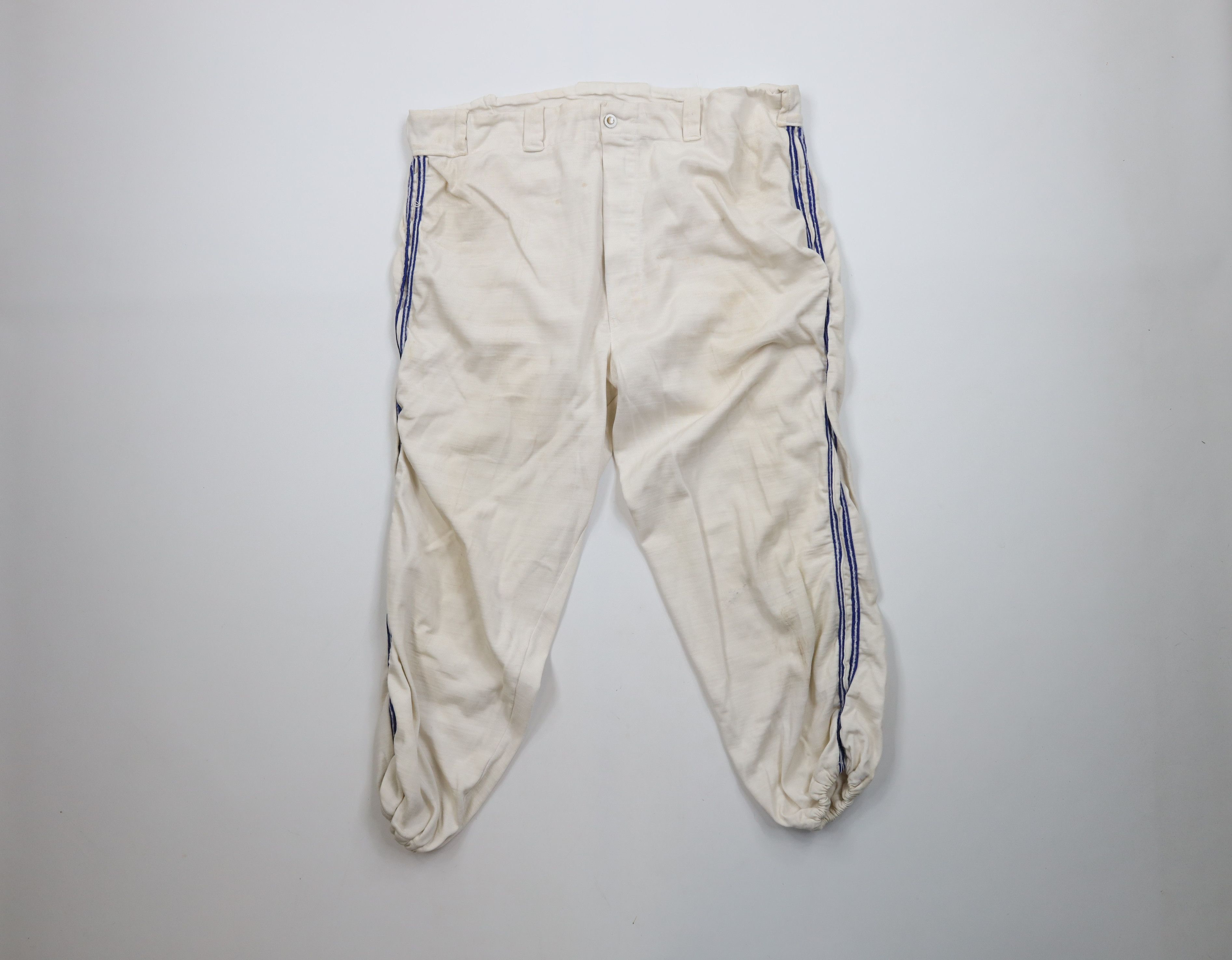Vintage Vintage 40s 50s Rayon Striped Baseball Uniform Pants USA Size US 38 / EU 54 - 1 Thumbnail