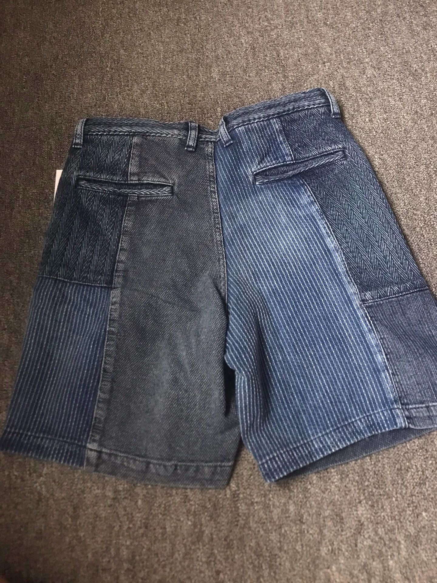 FDMTL FDMTL Color Block Denim Short Japanese Made Size 30 Size US 30 / EU 46 - 2 Thumbnail
