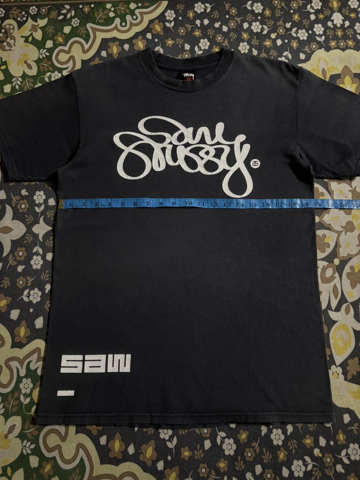 Stussy 🔥🔥Vintage Y2k Sussy Spell Out Tee Size US M / EU 48-50 / 2 - 9 Thumbnail