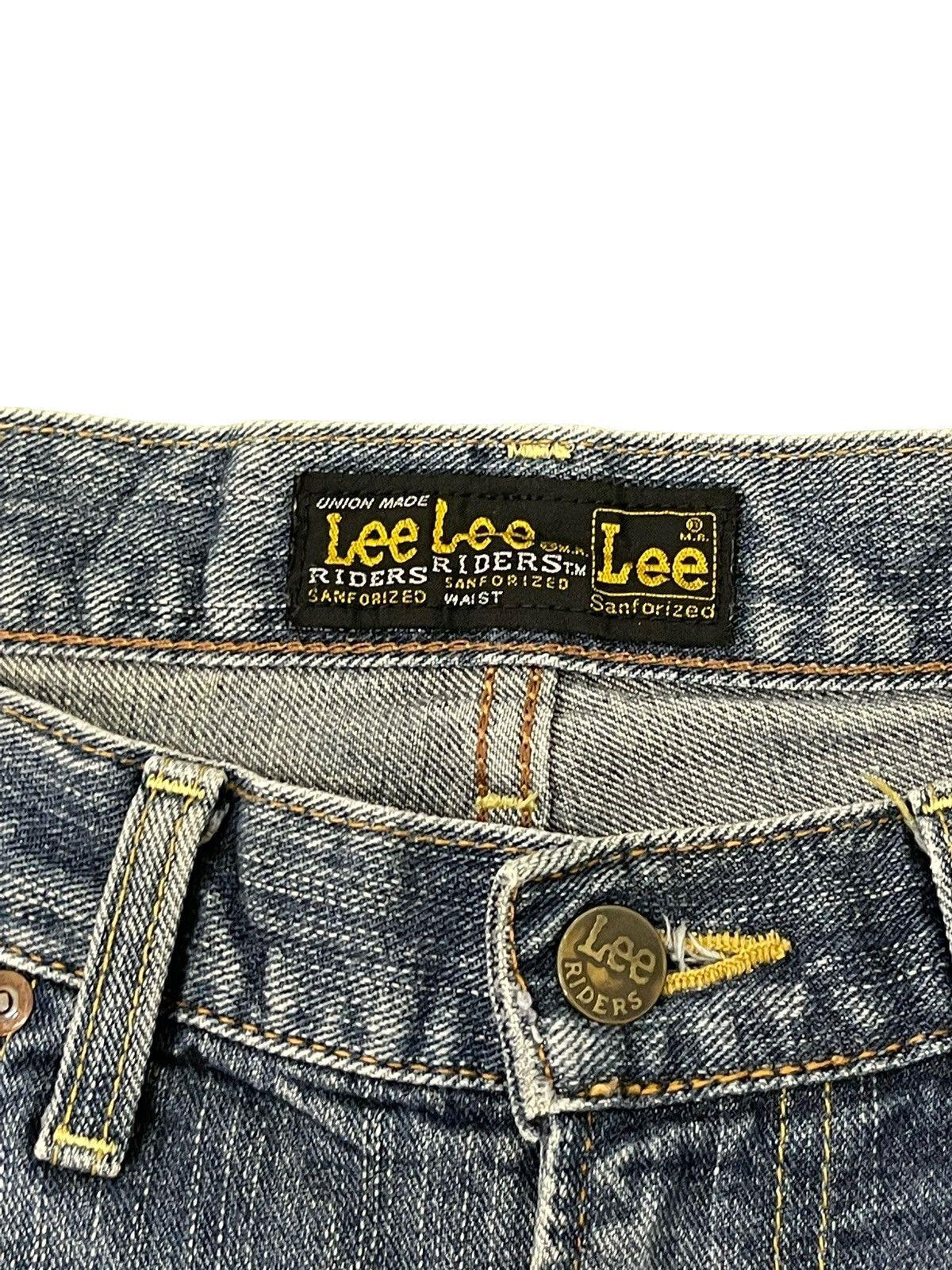 Hysteric Glamour × Japanese Brand Flare Jeans Lee Japan Faded Distress Boot Cut 8🟦2 Size US 35 - 11 Thumbnail