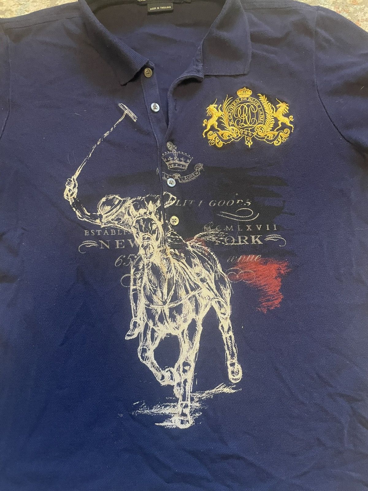 Polo Ralph Lauren Purple Ralph Lauren Polo Size S / US 4 / IT 40 - 2 Thumbnail