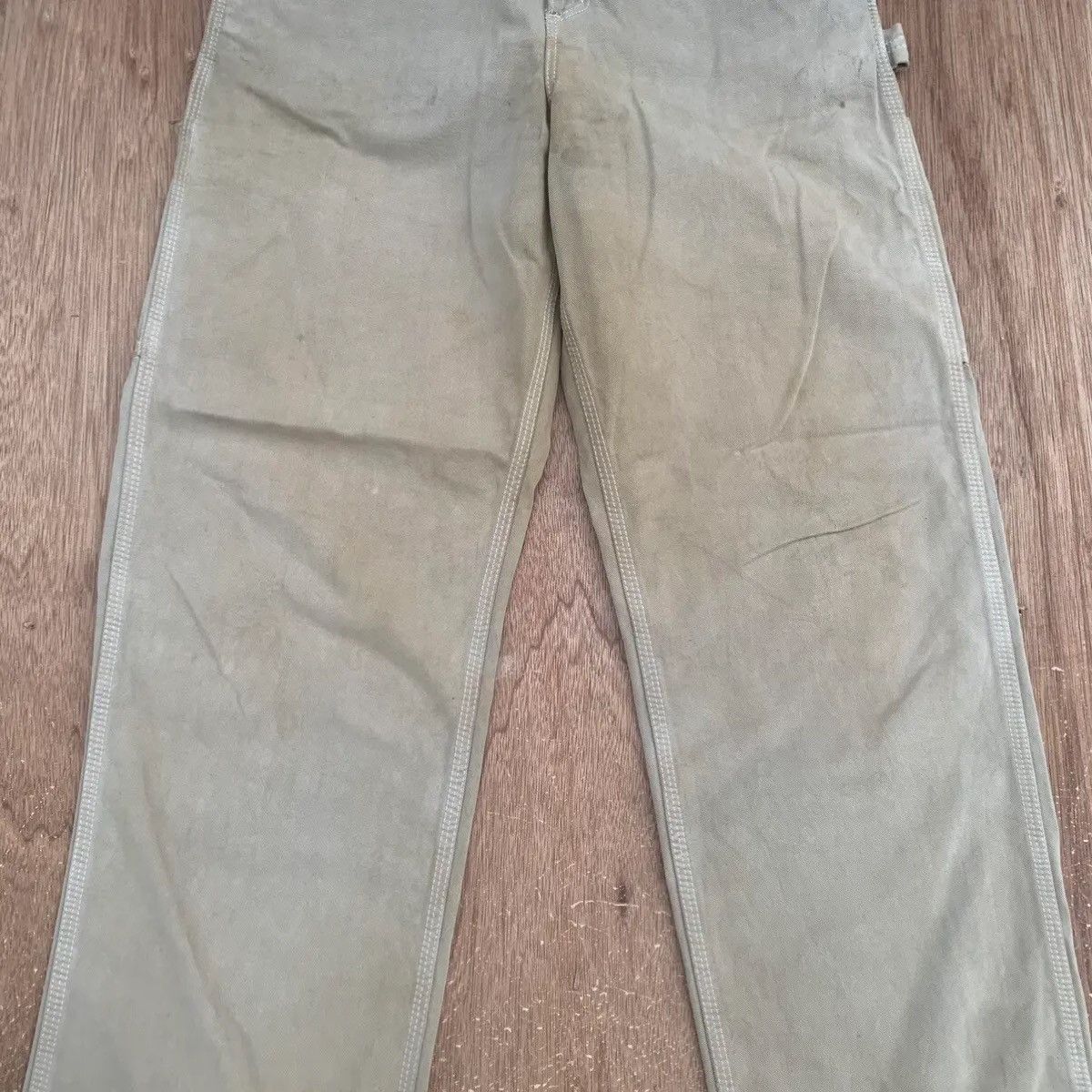 Carhartt CARHARTT TROUSERS RUSTY FADED WORK WEAR CARPENTER PANTS Size US 28 / EU 44 - 3 Thumbnail