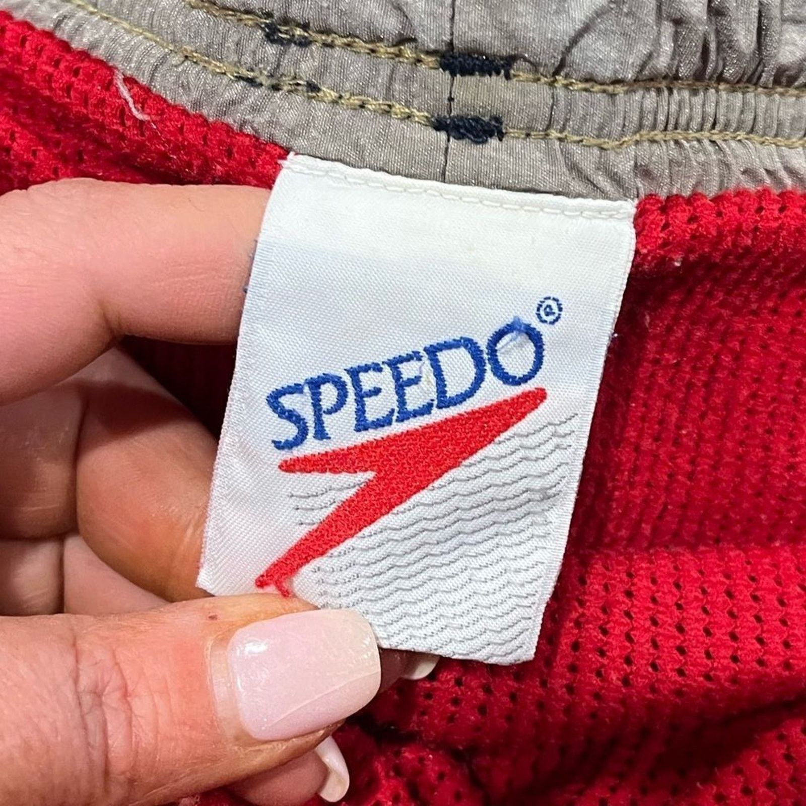 Speedo Speedo Running Shorts Elastic Waist Lightweight Nylon Size US 36 / EU 52 - 5 Thumbnail