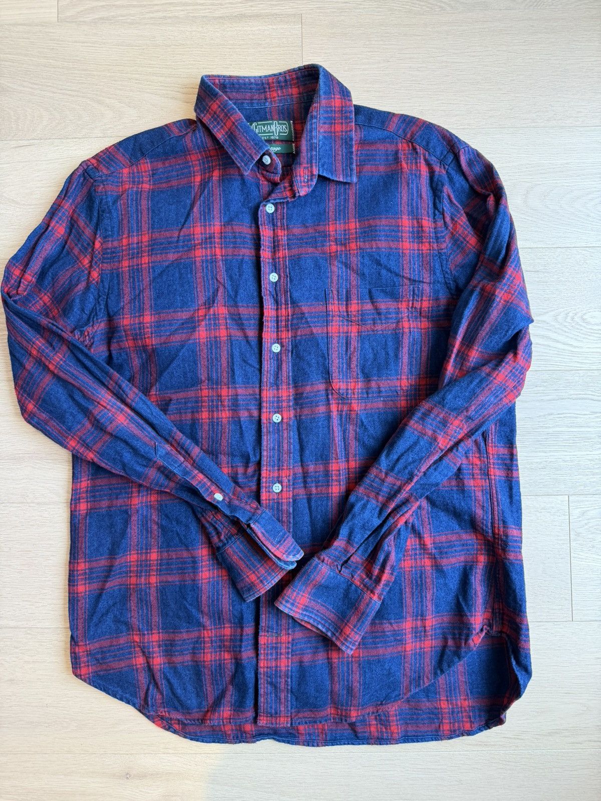 Gitman Bros. Vintage Gitman Vintage long sleeve button up Size US L / EU 52-54 / 3 - 1 Thumbnail