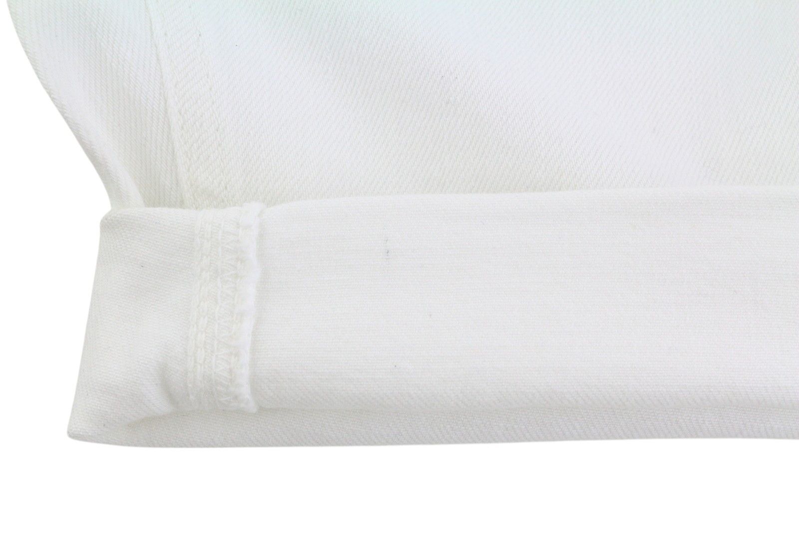 Nudie Jeans LEAN DEAN W28 Denim White Zip Cotton Turn-Up Shorts 83841 Size US 28 / EU 44 - 9 Thumbnail