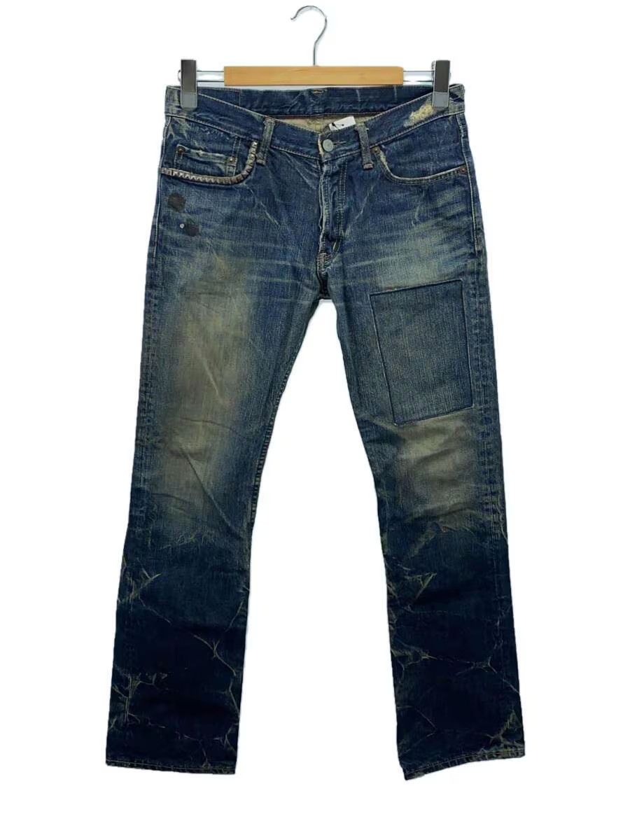 Hysteric Glamour Patch Distressed Denim Jeans Size US 31 - 1 Thumbnail