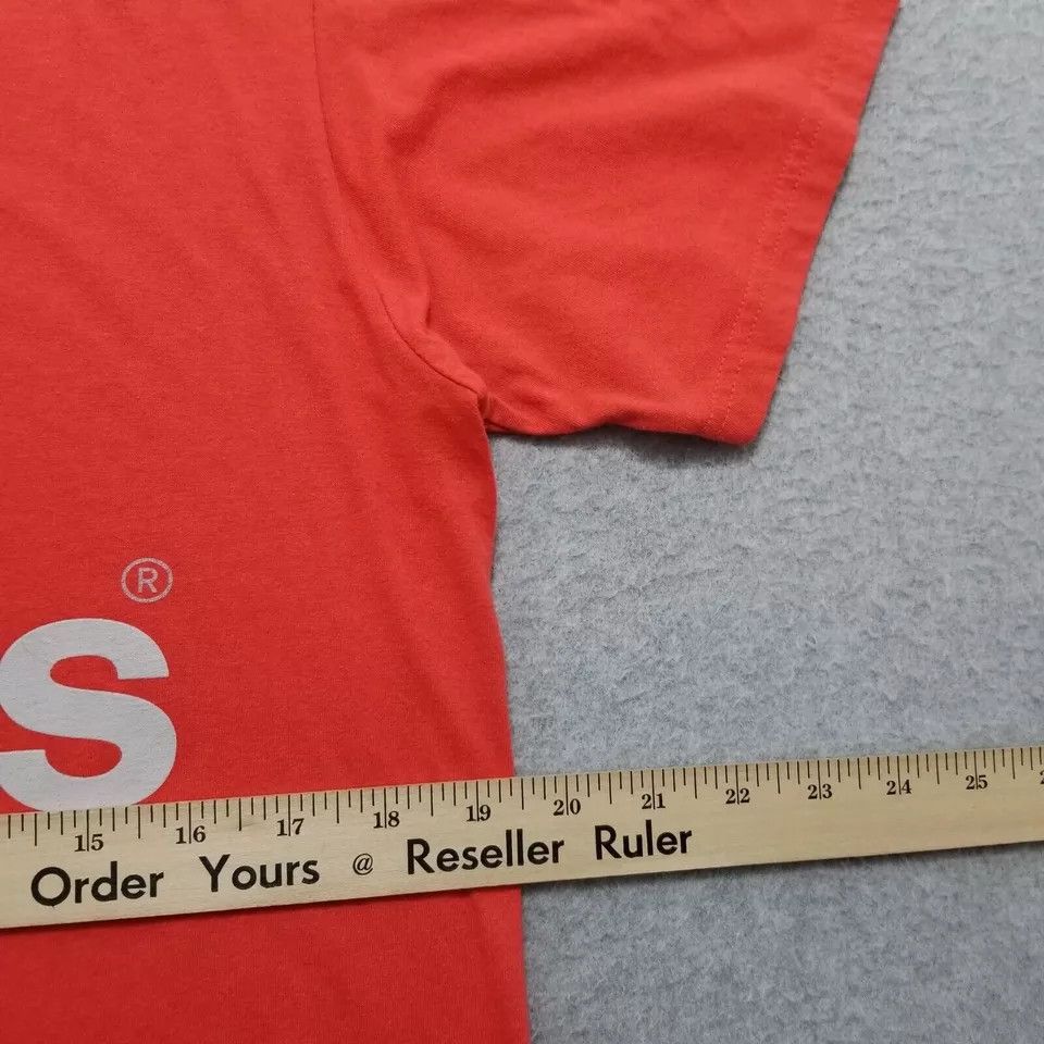 Adidas Adidas Shirt Mens Medium Red Crew Neck Short Sleeve Logo Size US M / EU 48-50 / 2 - 9 Thumbnail