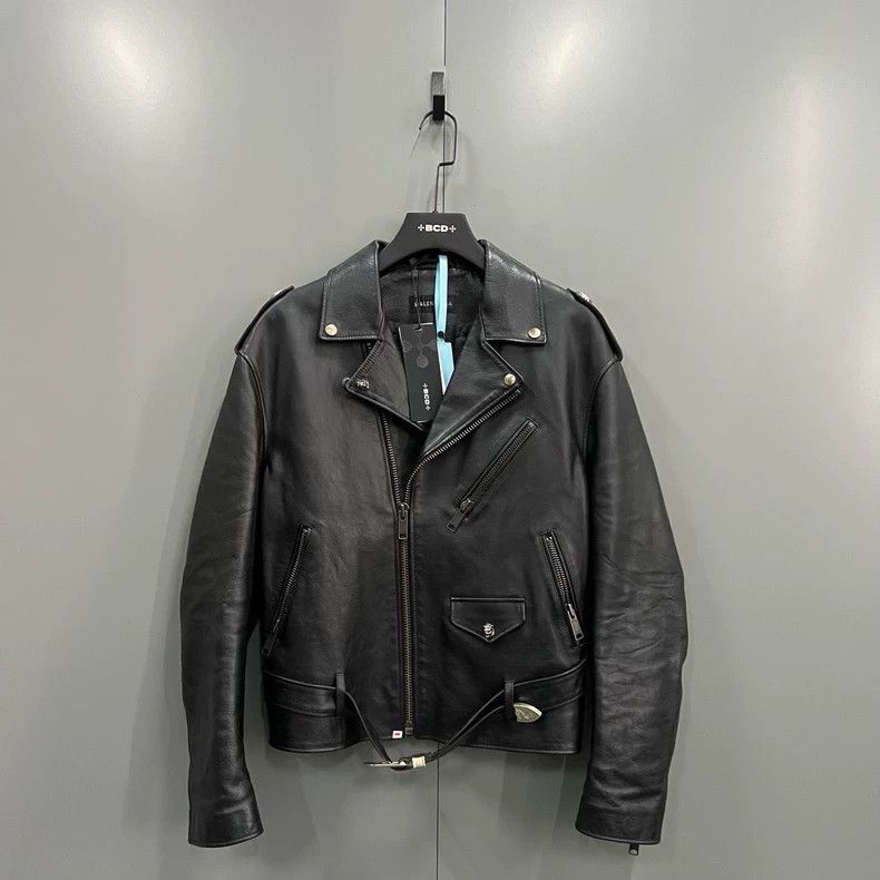 Balenciaga Balenciaga Patchwork Graffiti Leather Jacket - dmc Size US S / EU 44-46 / 1 - 1 Thumbnail