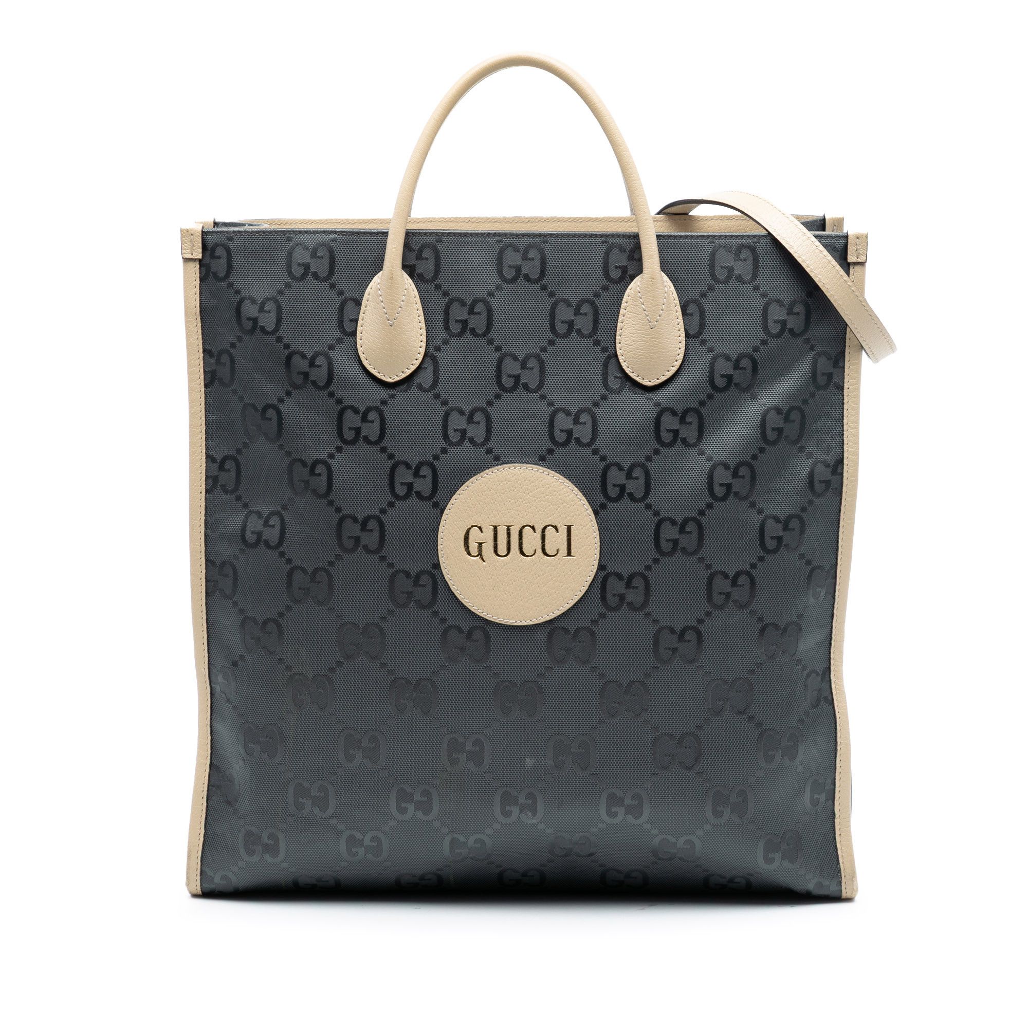 Gucci Gucci Medium GG Nylon Off the Grid Convertible Tote Size ONE SIZE - 1 Thumbnail