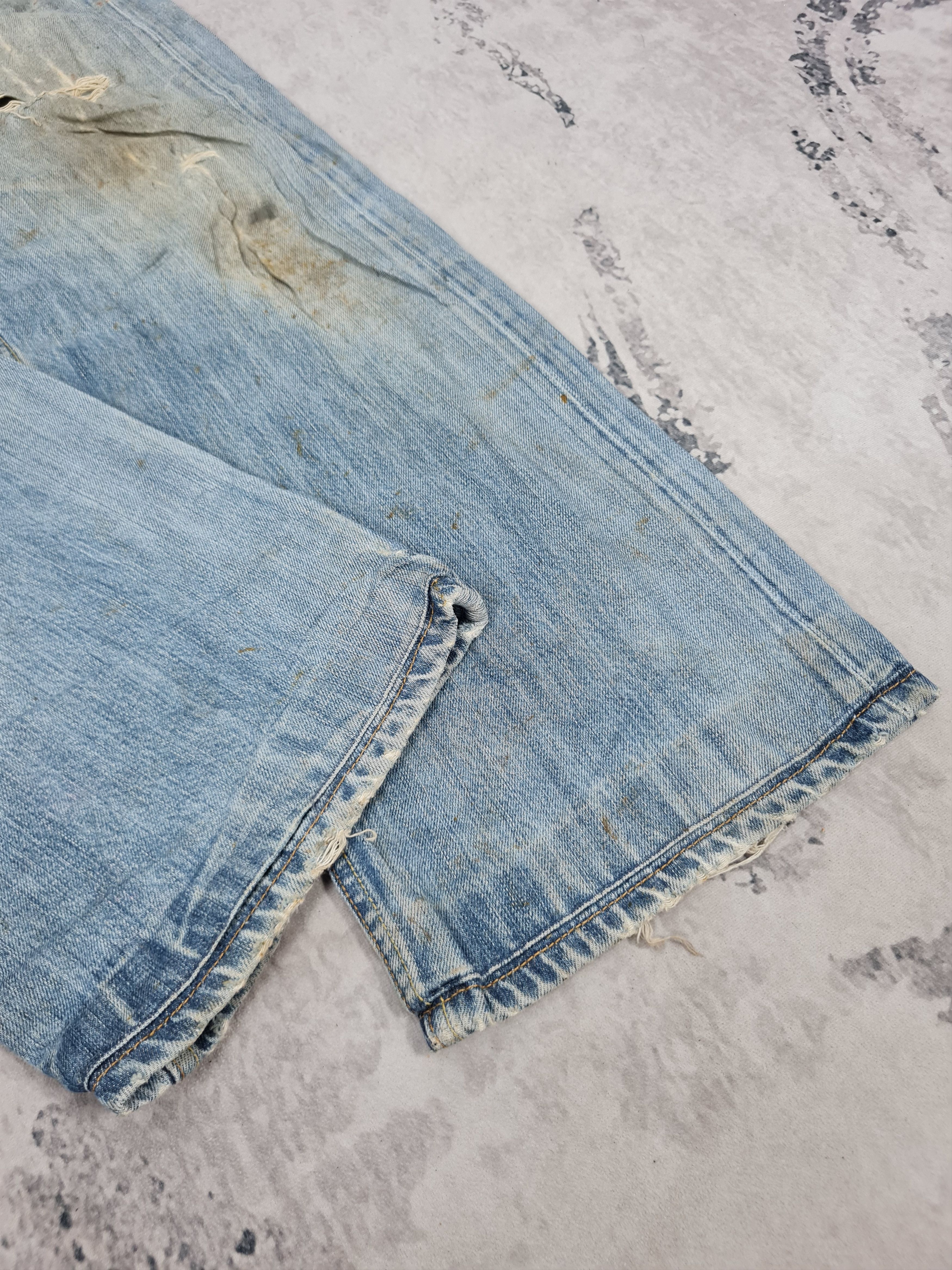 Levi's Vtg LEVIS 501 Distressed Faded Worn Jeans L0380 Size 34X29 Size US 34 / EU 50 - 9 Thumbnail