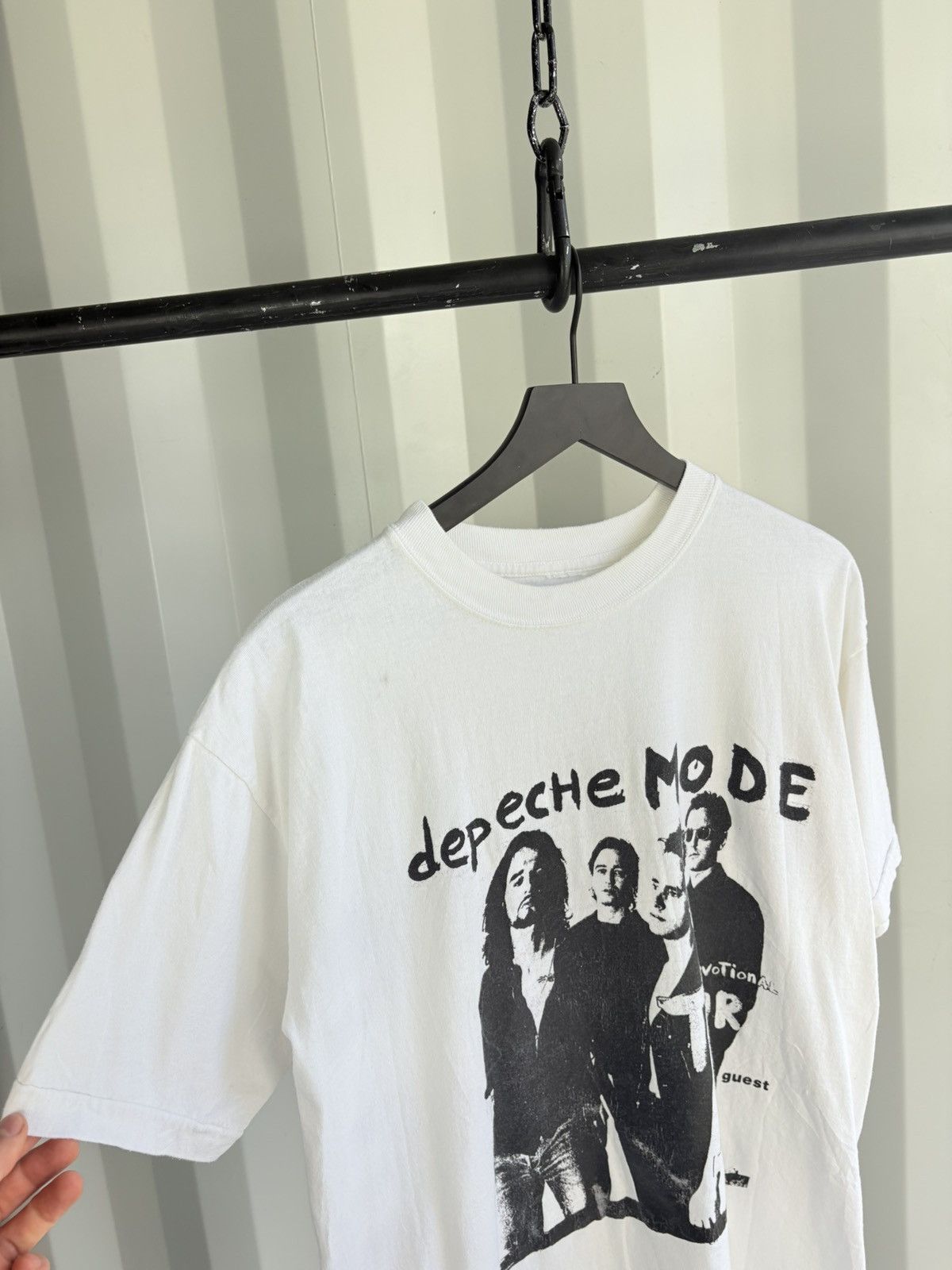 Band Tees Thrashed Depeche Mode Sun Faded Distressed ERD Grunge Band Size US XL / EU 56 / 4 - 6 Thumbnail