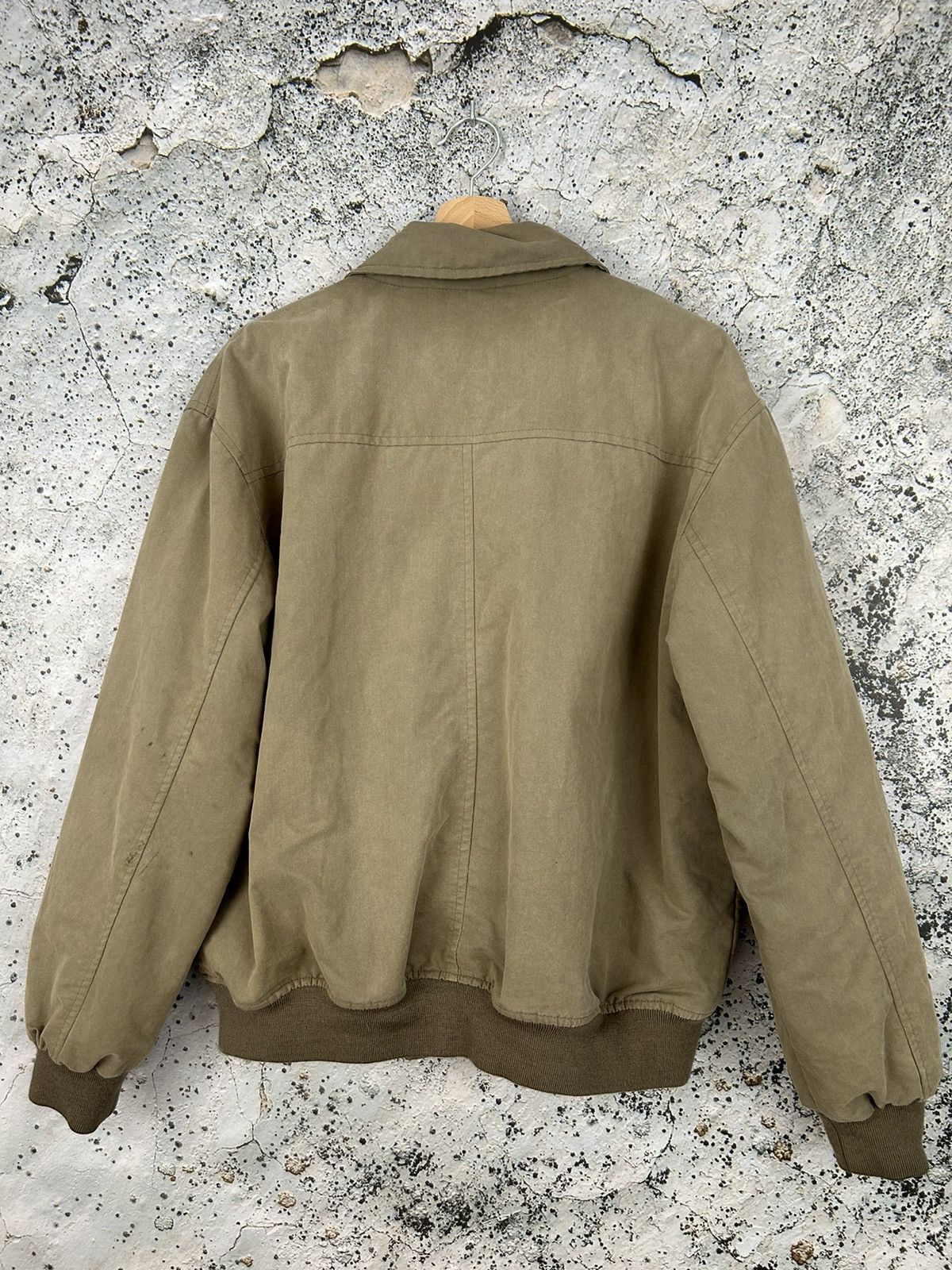 Vintage Vintage Brown Bomber Jacket 90s Boxy Fit Alternative Punk Size US L / EU 52-54 / 3 - 4 Thumbnail