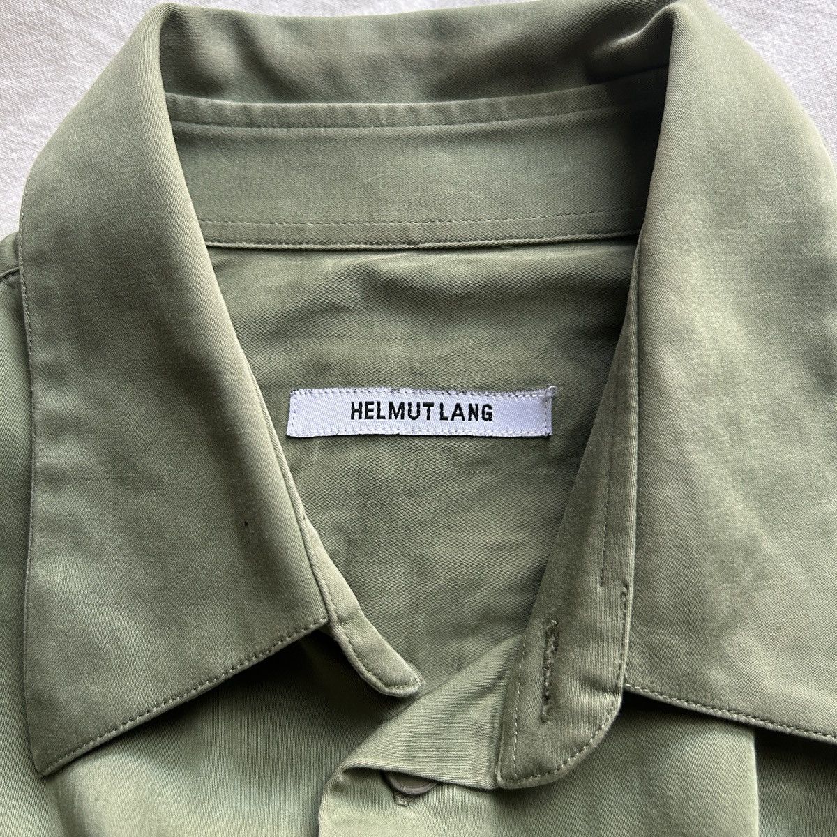 Helmut Lang Archive Helmut Lang Strapped Button Up longsleeve Size US M / EU 48-50 / 2 - 3 Thumbnail
