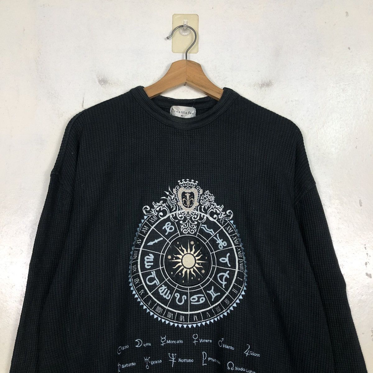 Japanese Brand 📌Vintage Sweatshirt Crewneck Santafe Embroidery Issey Miyake Size US M / EU 48-50 / 2 - 5 Thumbnail