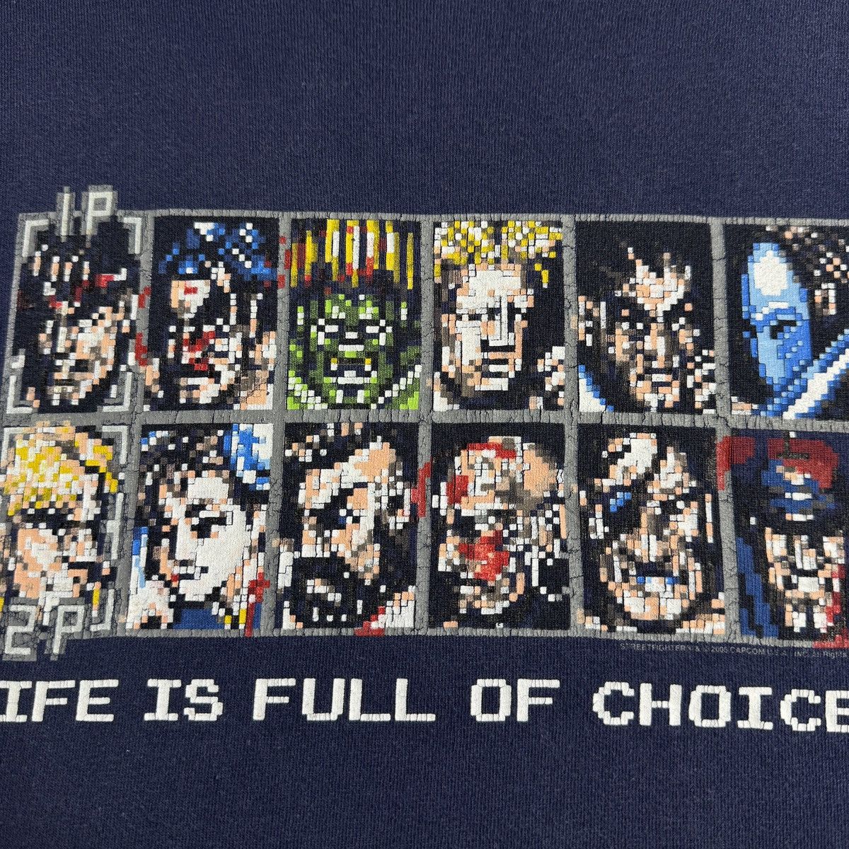 Playstation Vintage 2000s Street Fighter Capcom video game promo tee Size US L / EU 52-54 / 3 - 3 Thumbnail