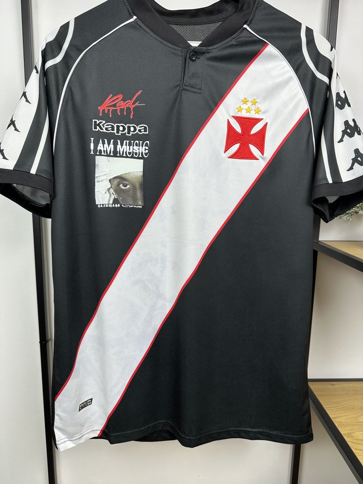 Kappa Playboy Carti x Vasco da Gama Jersey Football Custom T Shirt Size US M / EU 48-50 / 2 - 4 Thumbnail