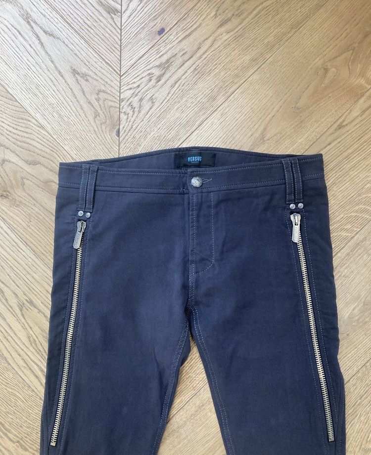 Versace VERSACE Versus skinny trousers with long zippers Size US 32 / EU 48 - 2 Thumbnail