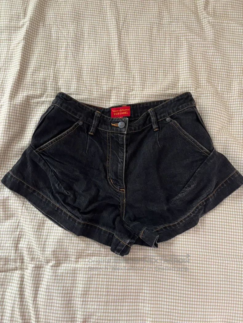 Vivienne Westwood Vivienne Westwood size M Classic Black and Blue Low-Rise De Size 24" / US 00 / IT 34 - 1 Thumbnail