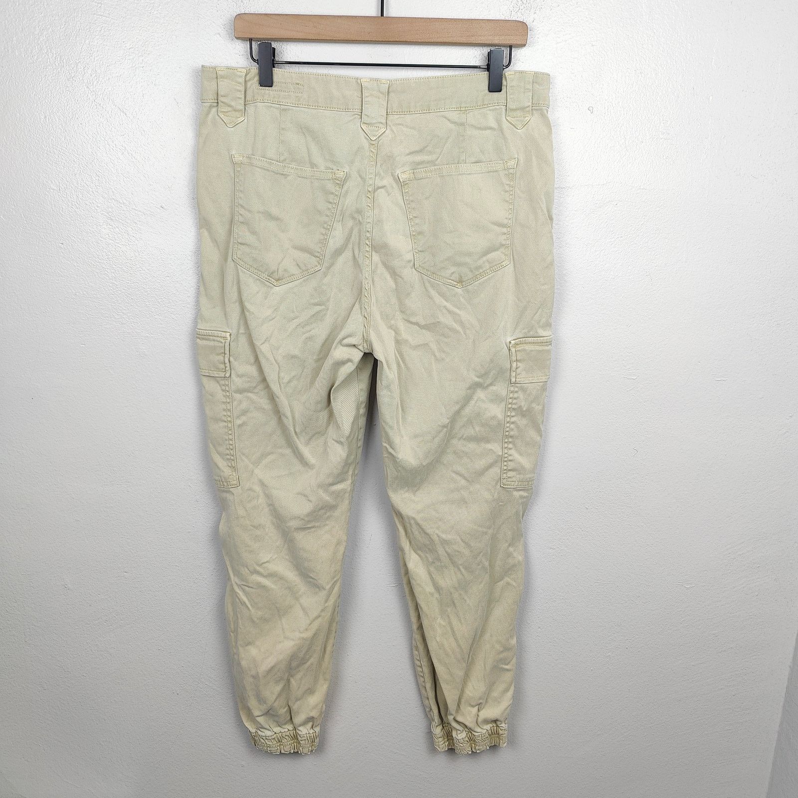 Allsaints AllSaints Pants Womens 32 Nola Cargo Jogger Faded Khaki Size 32" / US 10 / IT 46 - 5 Thumbnail
