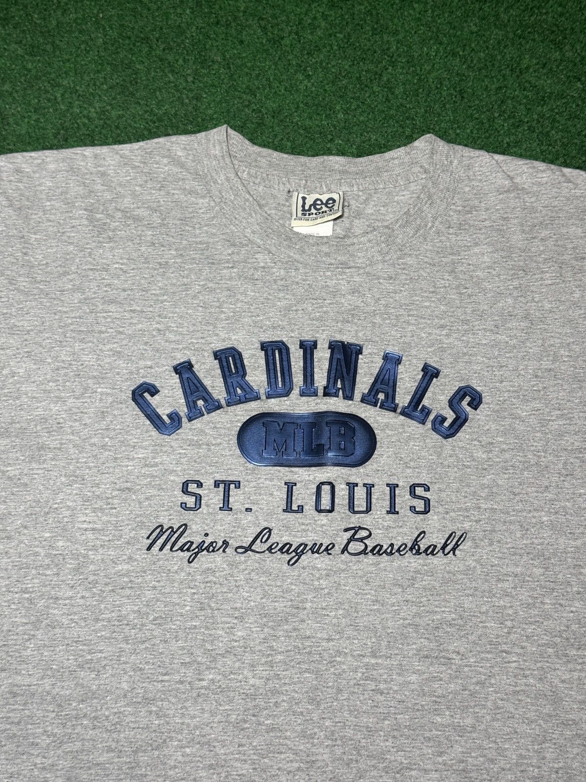 Vintage Vintage 90s St Louis Cardinals Lee L/XL Unique MLB T Shirt Size US L / EU 52-54 / 3 - 2 Thumbnail