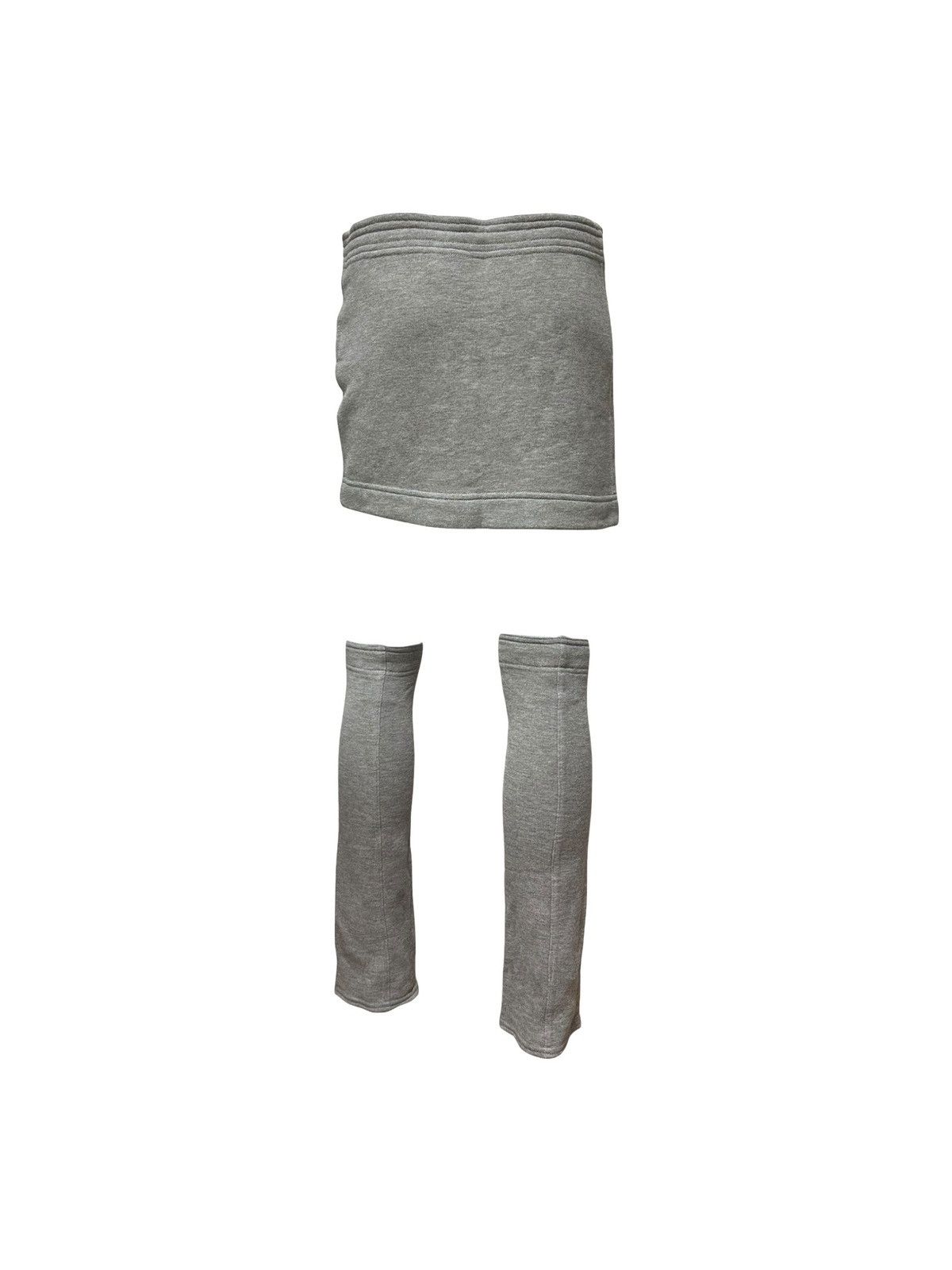 Chanel CHANEL Sport S/S 2005 Sweat Mini Skirt with Leg Warmers Size 26" / US 2 / IT 38 - 2 Thumbnail