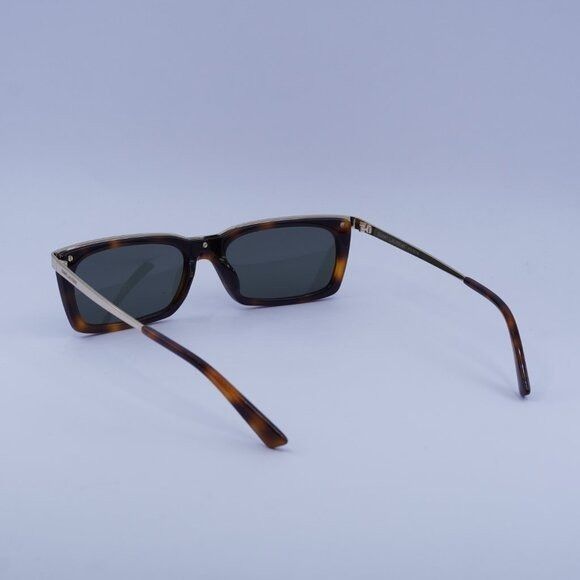 Saint Laurent Paris Saint Laurent SL 766 004 Sunglasses Havana/Gold Frame Size ONE SIZE - 8 Thumbnail