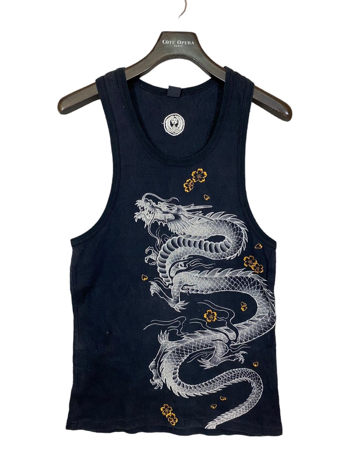 Dragonfly × Japanese Brand ‼️JAPANASE BRAND DRAGON TANKTOP STRETCHABLE‼️ Size US L / EU 52-54 / 3 - 1 Thumbnail