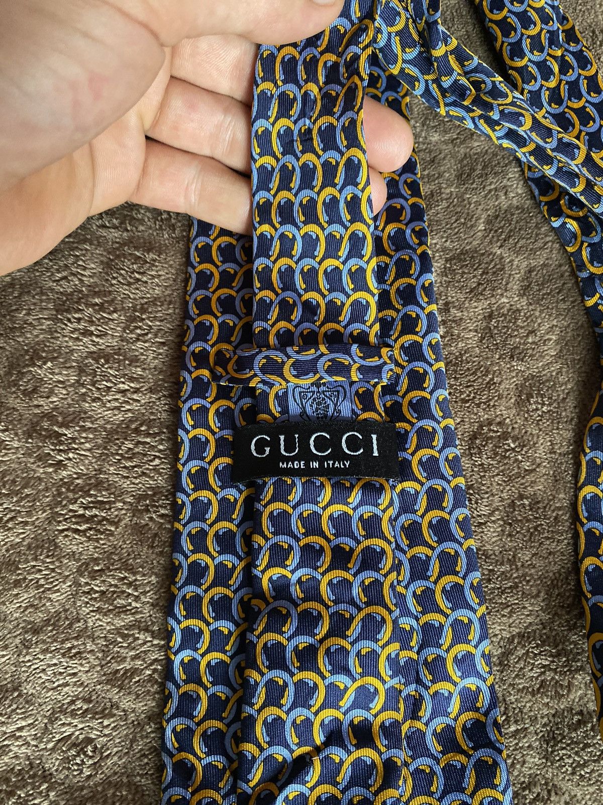 Gucci Vintage Gucci tie Size ONE SIZE - 7 Thumbnail