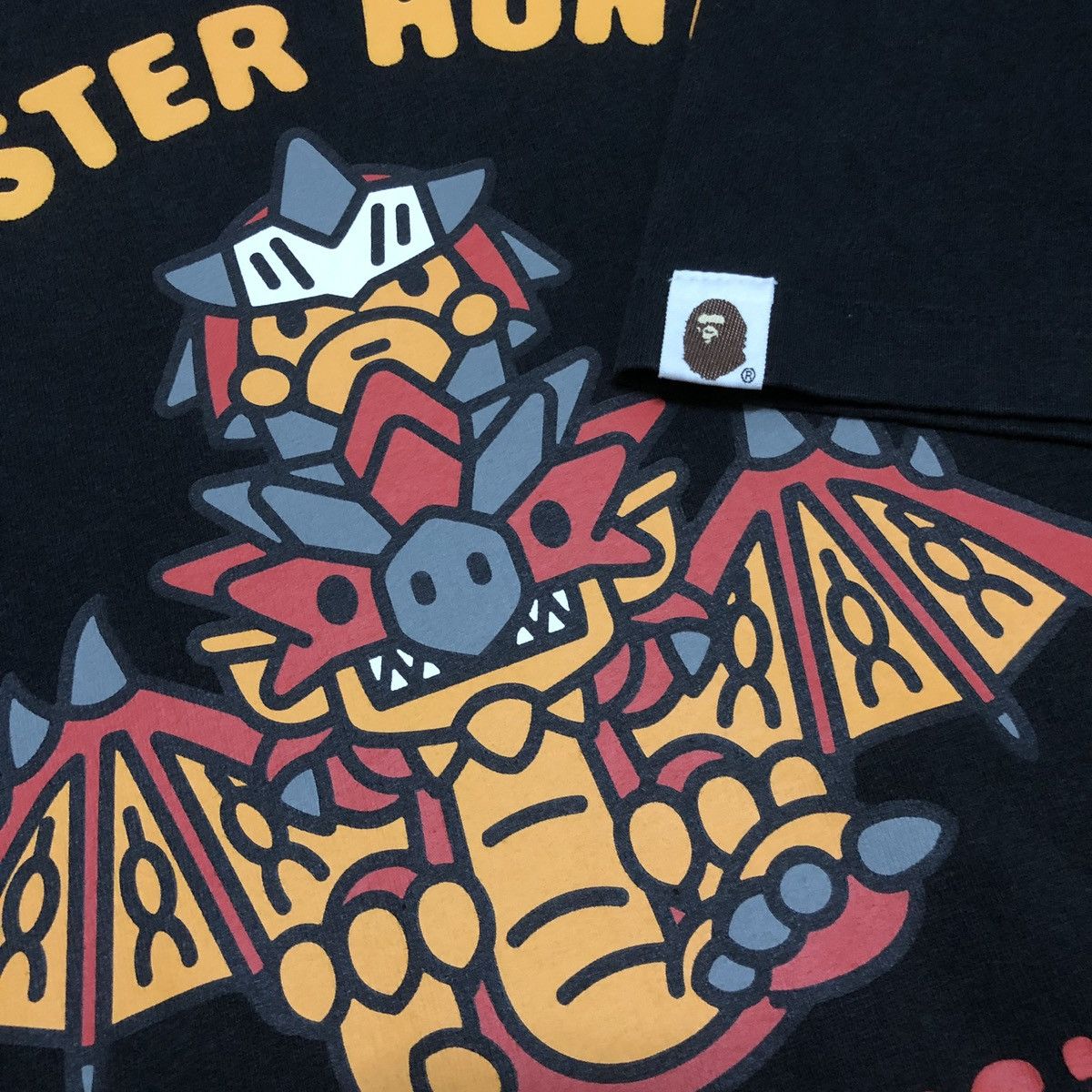 Bape Bape x Monster Hunter Tee Size US M / EU 48-50 / 2 - 7 Thumbnail