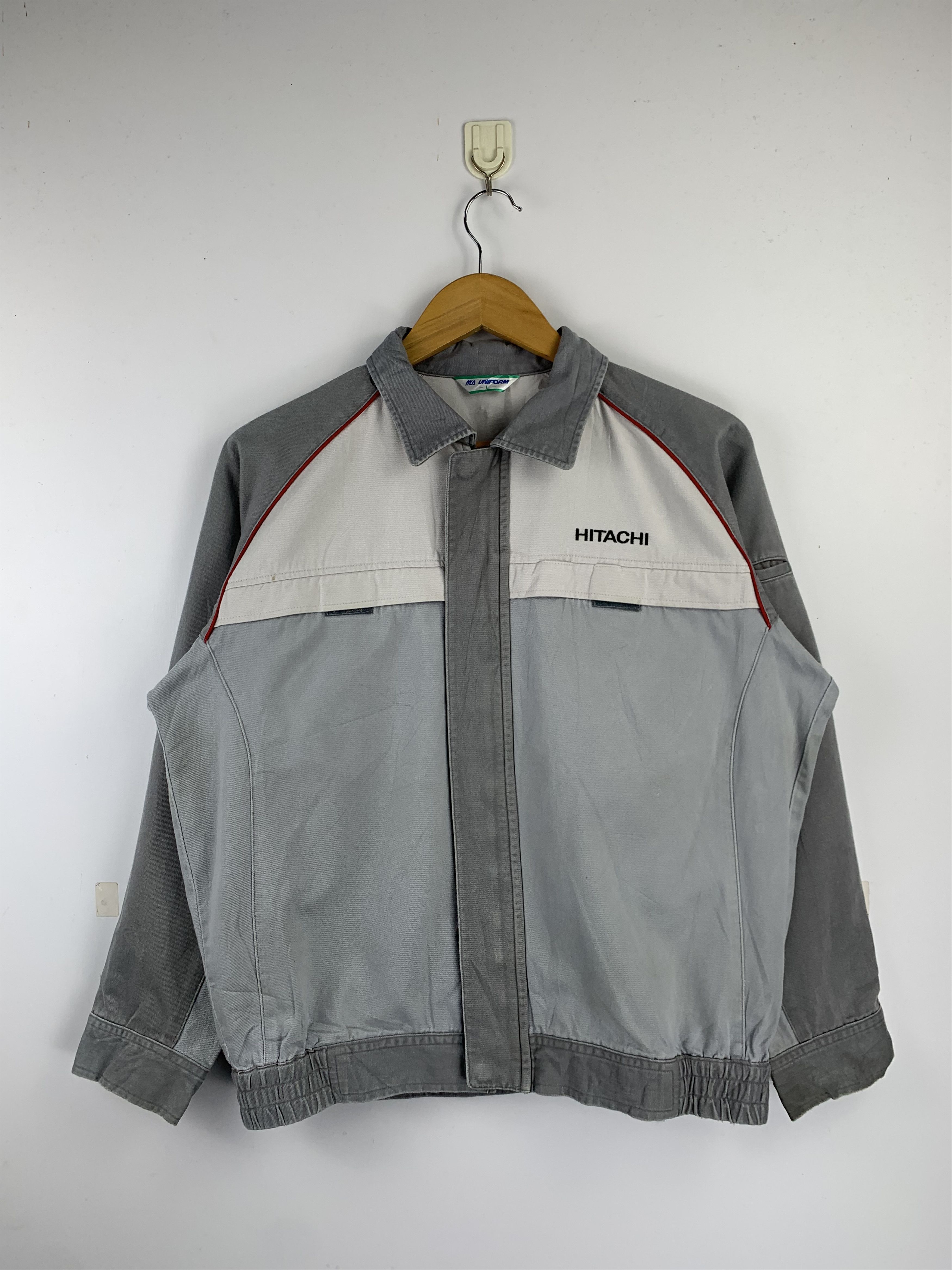 Japanese Brand Vintage Japanese Brand Hitachi Workers Jacket J1539 Size US L / EU 52-54 / 3 - 1 Thumbnail