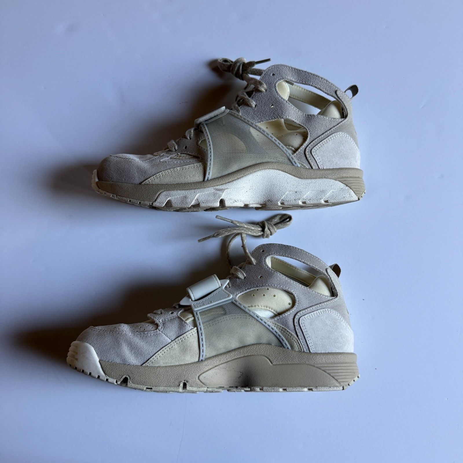 Nike Nike Air Trainer Huarache Light Bone Sail Sneaker Size US 11 / EU 44 - 4 Thumbnail