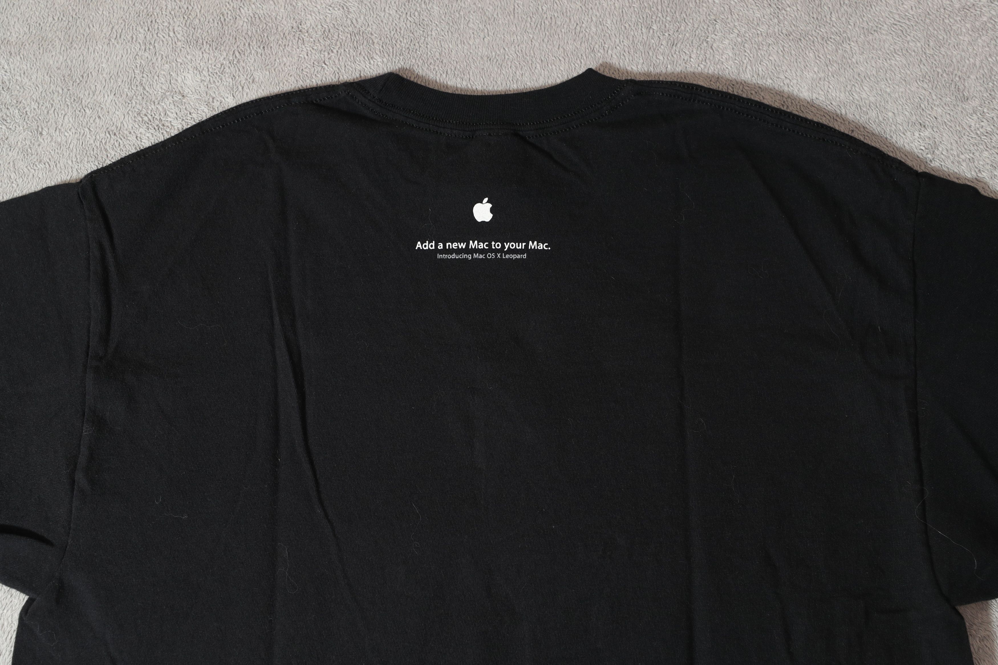 Apple VTG Apple Mac OS X Leopard Tee (L) Size US L / EU 52-54 / 3 - 8 Thumbnail