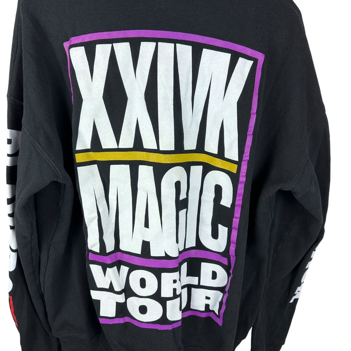 Band Tees Mens Y2K Bruno Mars 24KT Magic Tour Sweatshirt Size US L / EU 52-54 / 3 - 8 Thumbnail